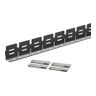 PanelMax™ SD2EMI Shielded Duct, Black, Steel, 1.81"x72"x0.96", PK1
