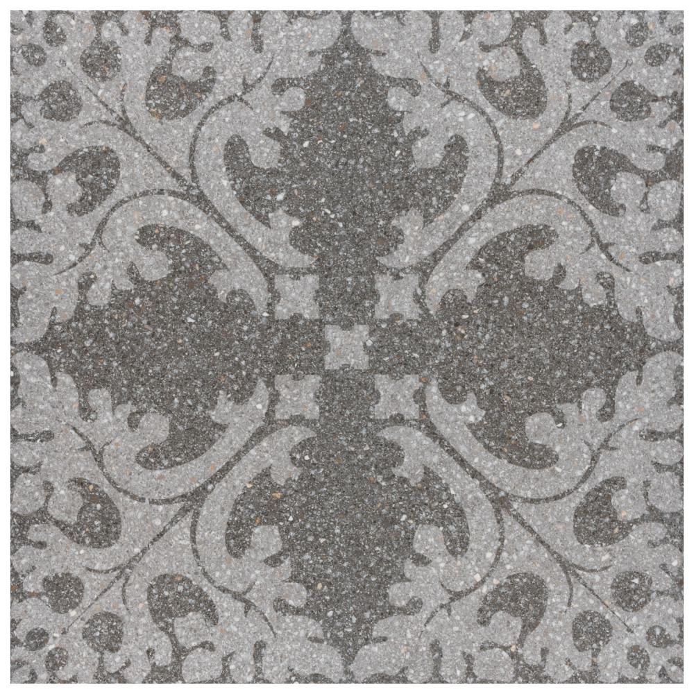 Farnese Molise Grafito 11-1/2 in. x 11-1/2 in. Porcelain Floor and Wall Tile