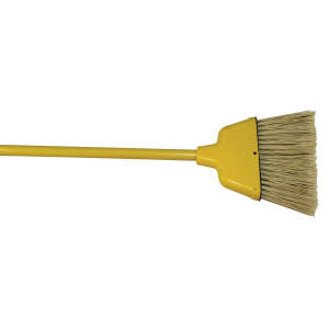 Impact, Small Angled Plastic Broom, 7in, Plastic, Yellow