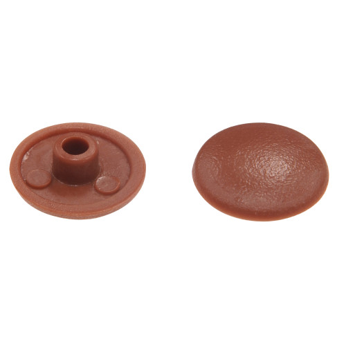 Brown Trim Caps (for 10mm Hex Socket Connector Screw Head)