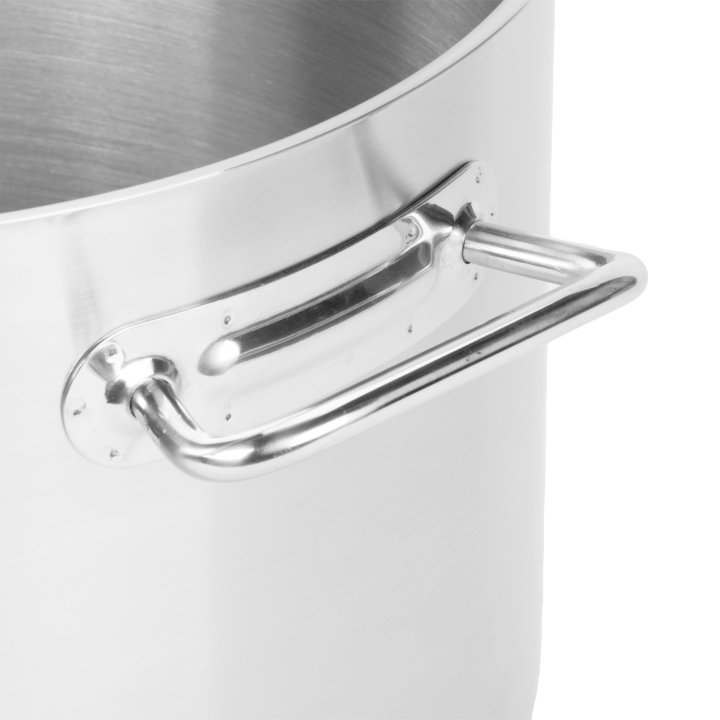 24-quart Intrigue® stainless steel sauce pot in mirror finish