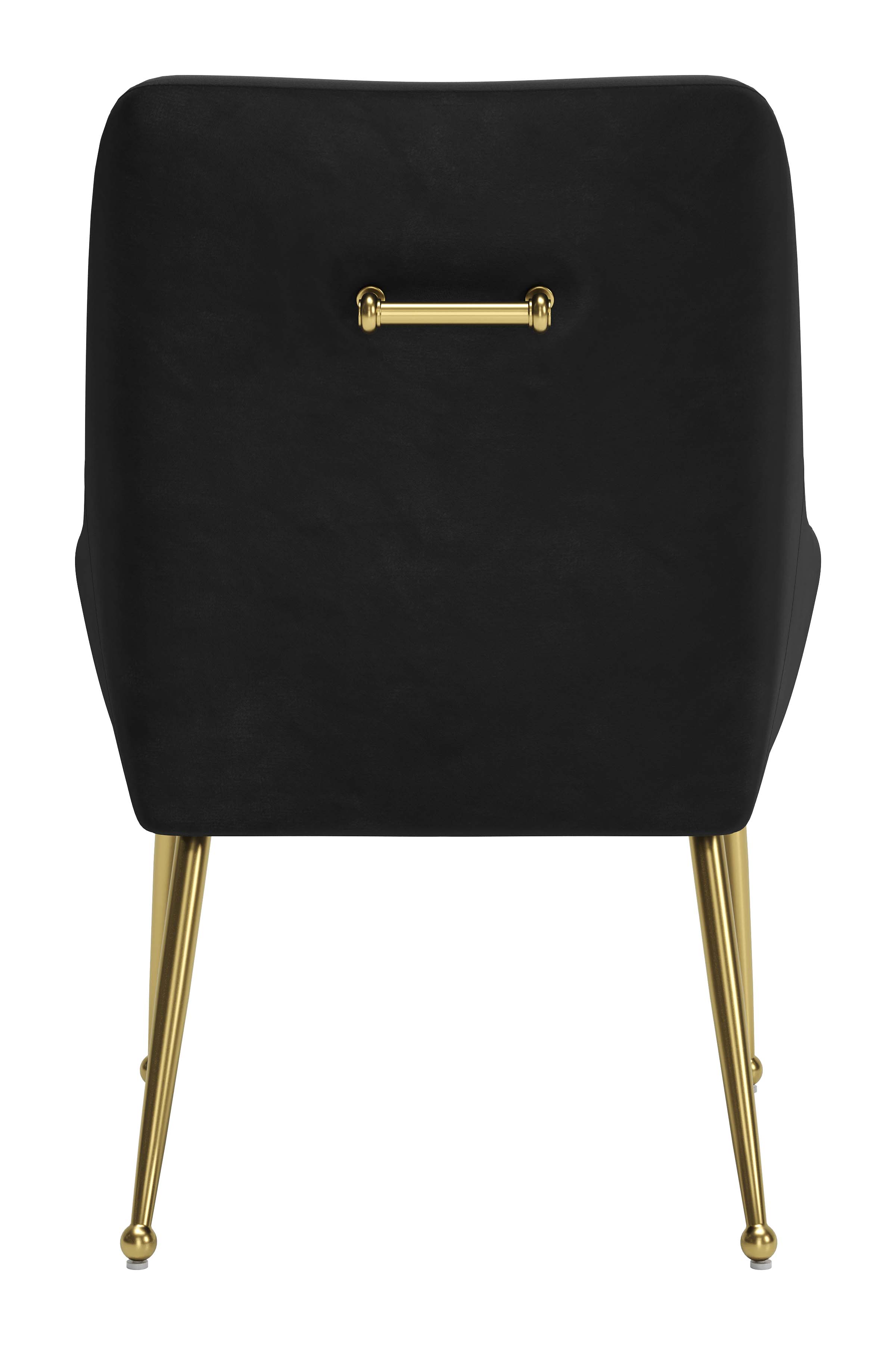 Maxine Dining Chair Black & Gold product image