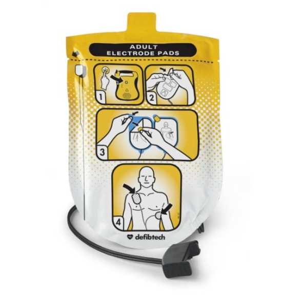 LifeLine AED Defib Pads Adult 1 pair