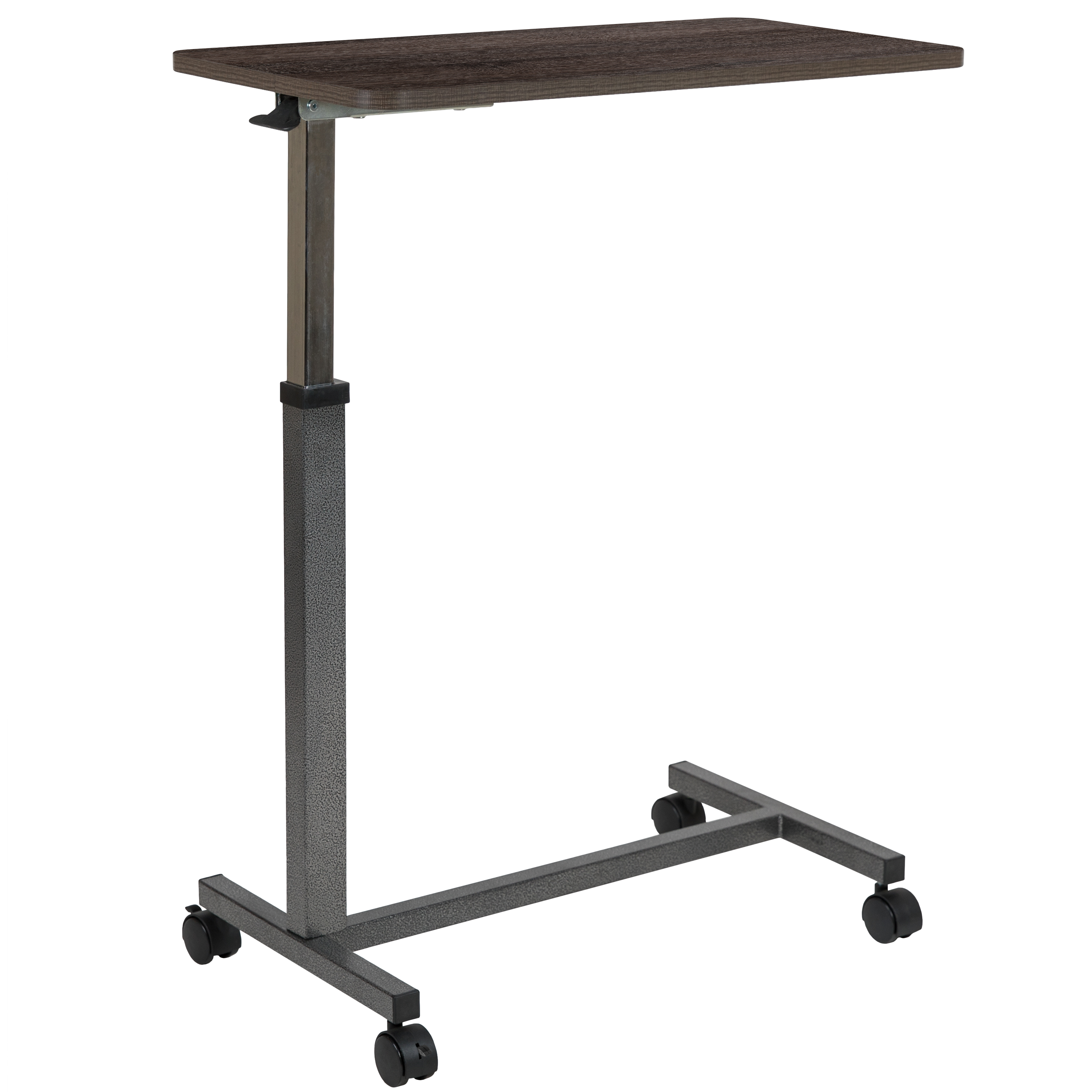 Mesa de noche ajustable con ruedas para hogar y hospital - Imagen 9 de 13