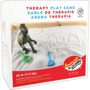 Therapy Play Sand, 25 lb (11.3 kg) Box