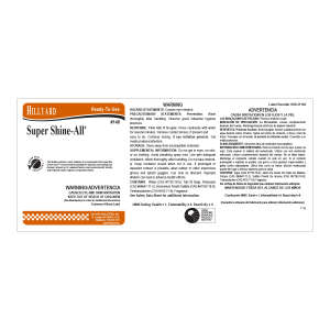 Hillyard, Label RTU 140 Super Shine All