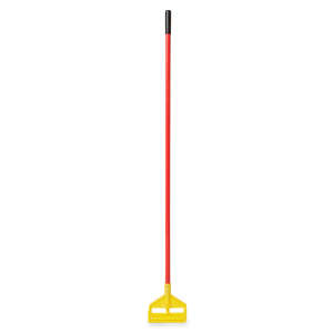 Rubbermaid Commercial, Invader®, Side-Gate Mop Handle, 60", Fiberglass, Red