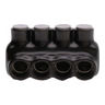 4-Port Gray Multi-Tap Pre-Insulated Connector, 3/0 - 4 AWG