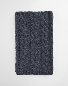 Jesmond Beanie and Scarf Gift Set Navy