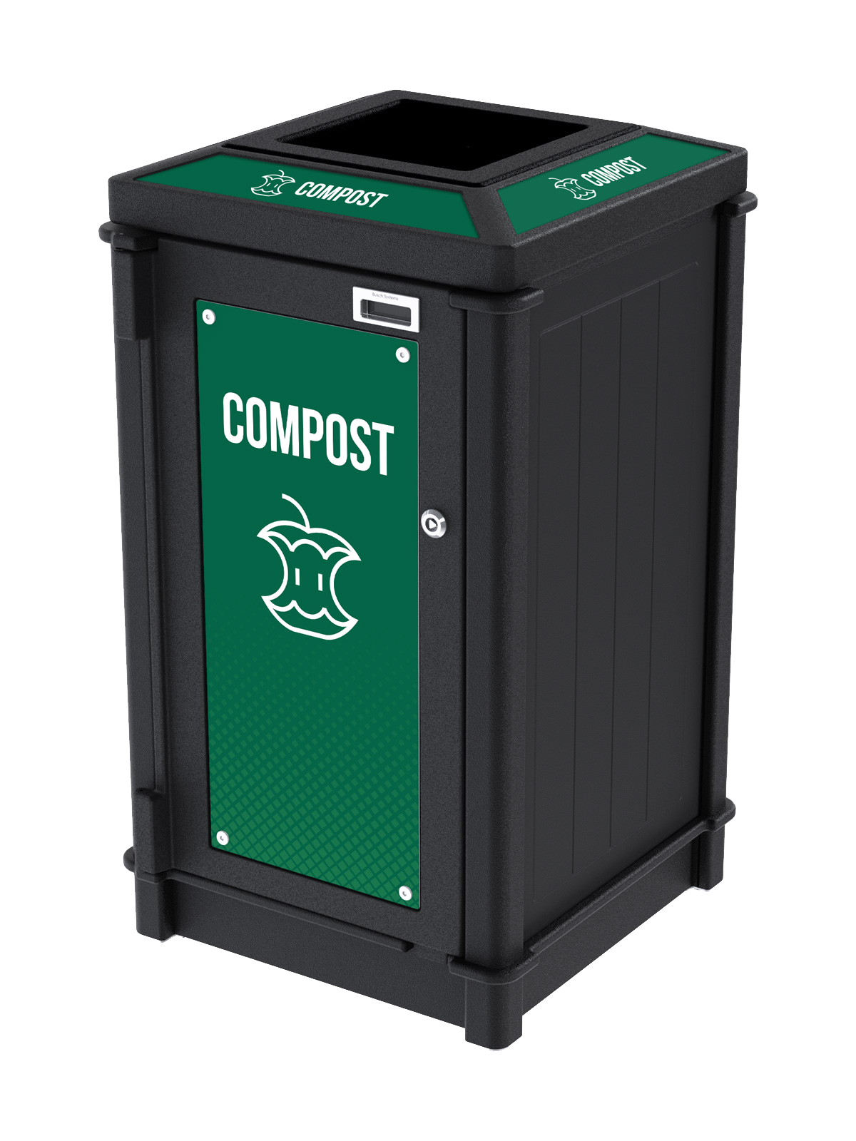 FUSION – Single – Kit – Top Load – Compost – Full – Black