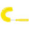 Carlisle, Sparta Spectrum, 11.5in, Color Coded Clean-In-Place Hook Brush, Polyester Bristles, Yellow