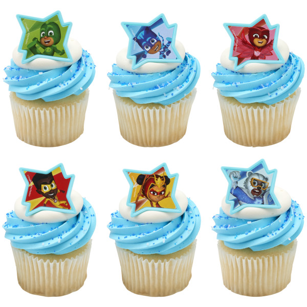PJ Masks Calling All Heroes! Cupcake Rings