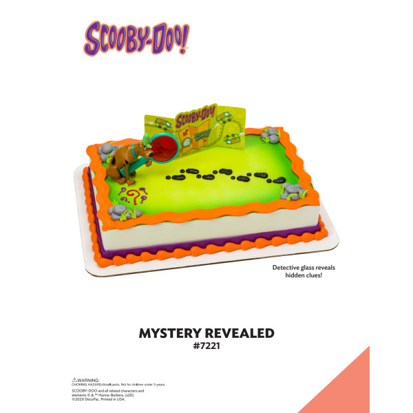 Scooby-Doo!™ Mystery Revealed The Magic of Cakes® Icing Only Page