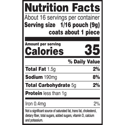 Ritz Everything Flavored Seasoned Cracker Coating Mix, 5 oz Bag