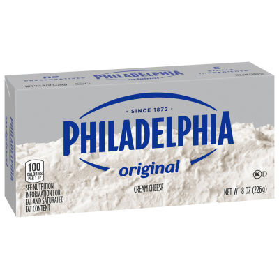 Philadelphia Original Cream Cheese, 8 Oz Brick - My Food And Family