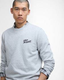 Giles Steve McQueen Sweatshirt Grey Marl