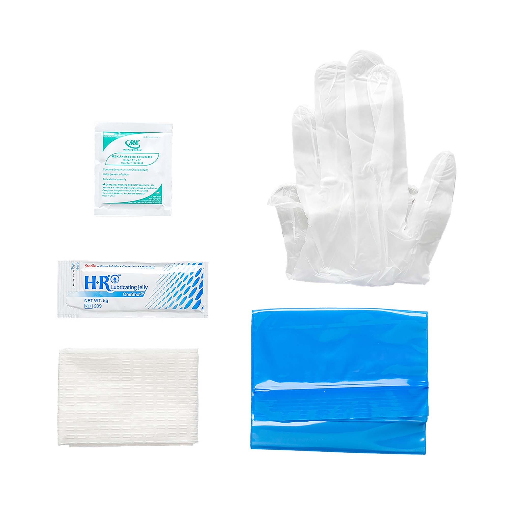 HR Healthcare INSERTION KIT, CATH TRUCATH INTMT W/P/F GLOVES (100/CS)