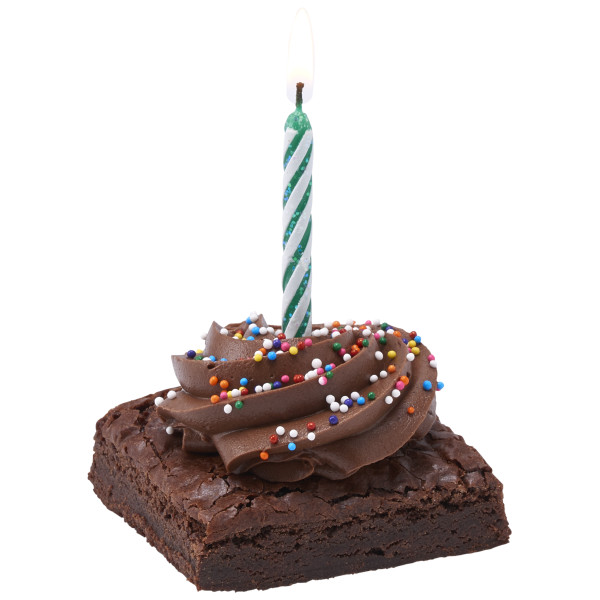 Primary Glitter Smooth & Spiral Candles