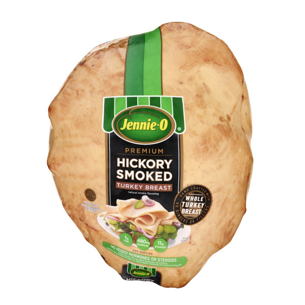 JENNIE-O(r) Premium Hickory Pan Shaped Turkey Breast, 2pc . C1CB - Front Center Inner Pack (Hi Res)