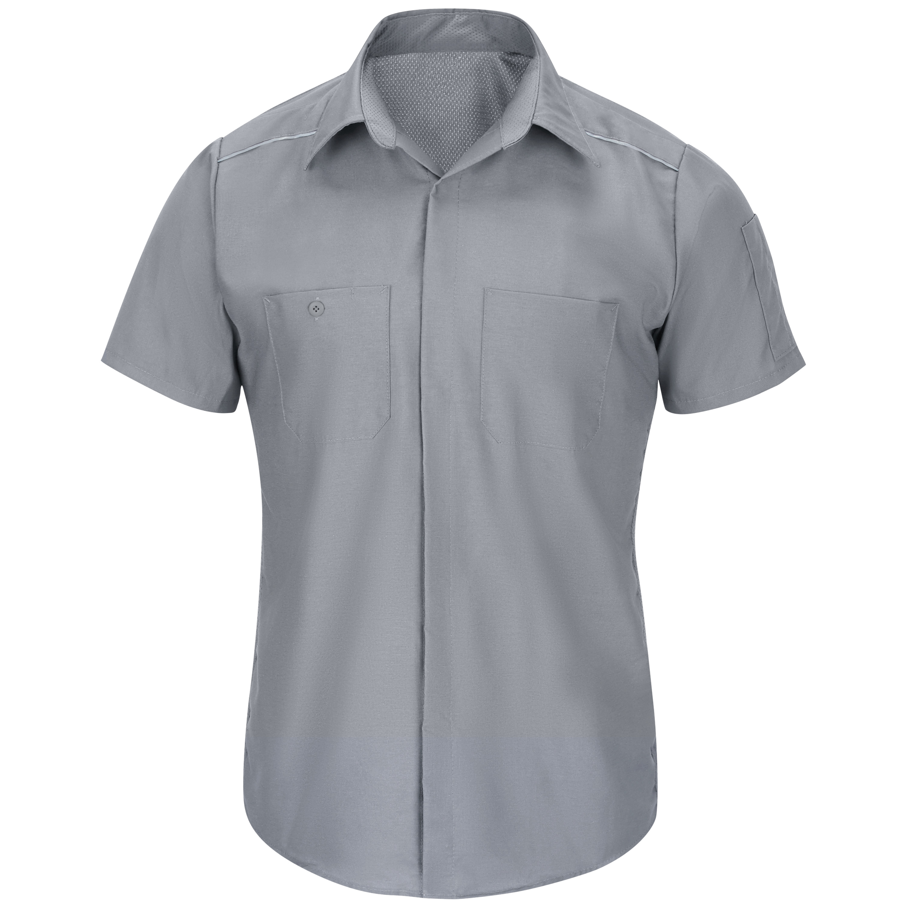Red Kap Men's Short Sleeve Pro Airflow Work Shirt - Picture 12 of 26