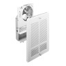 Economy Wall Heater (No Wall Can) 175 Sq Ft 208V White 750/1500W