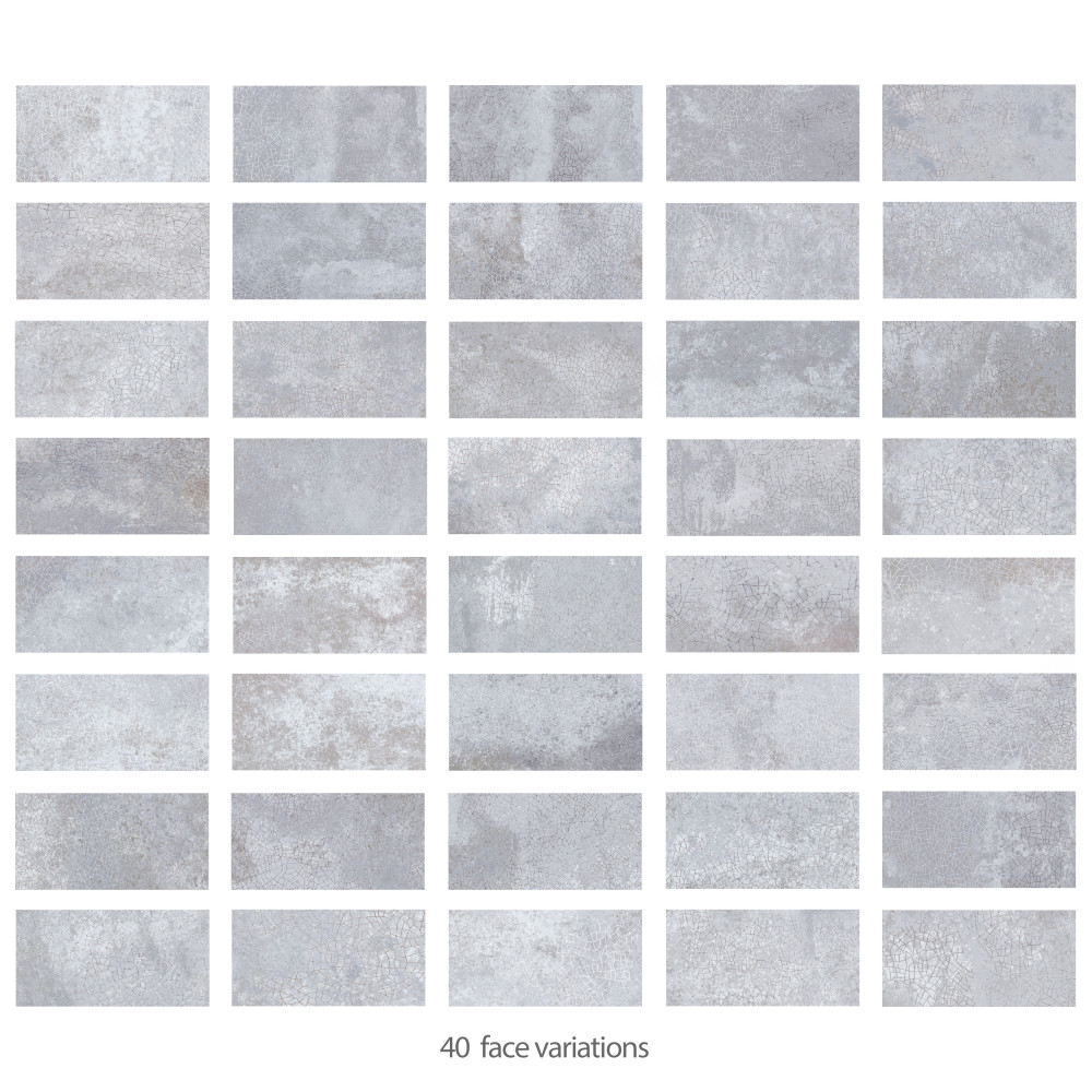 Myst Gunsmoke 4 in. x 8 in. Ceramic Wall Tile