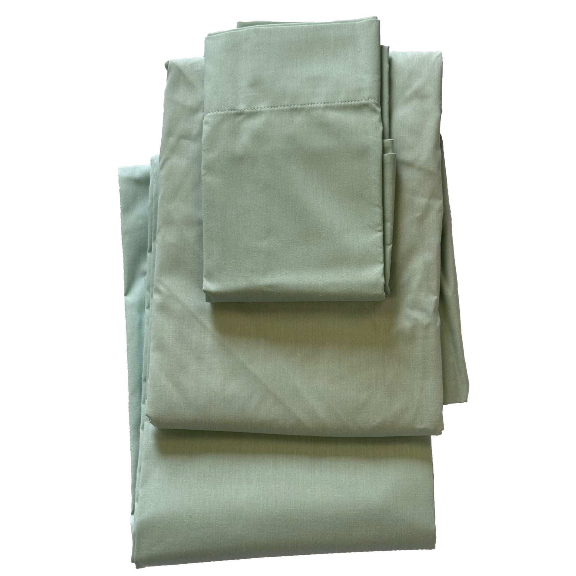 Beck's Classic SHEET SET, HOSP PILLOW CASE/FLAT/CONTRD SEAFM (3PC/ST 12ST/C