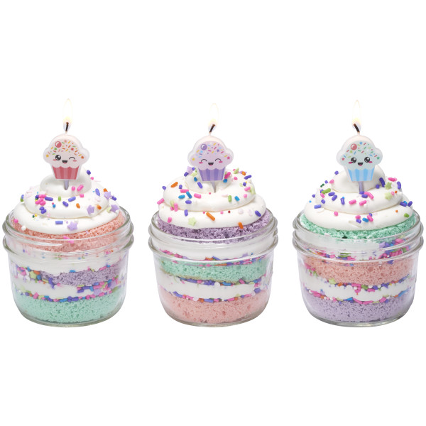 Cupcake Shaped Candles