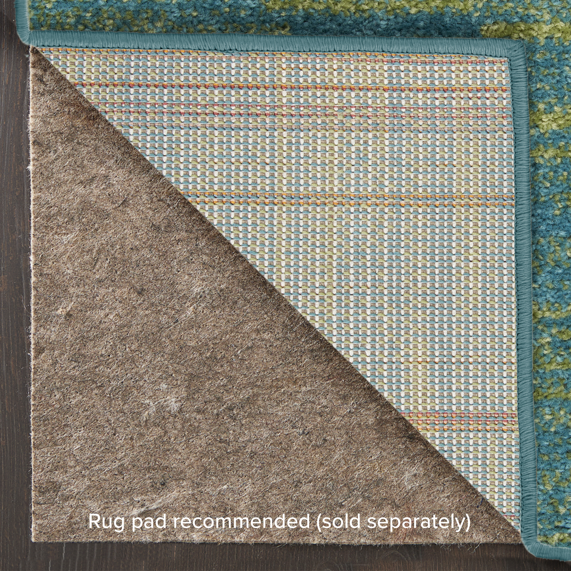 Nourison Nourison Essentials 8' x 10' Blue Green Outdoor Rug