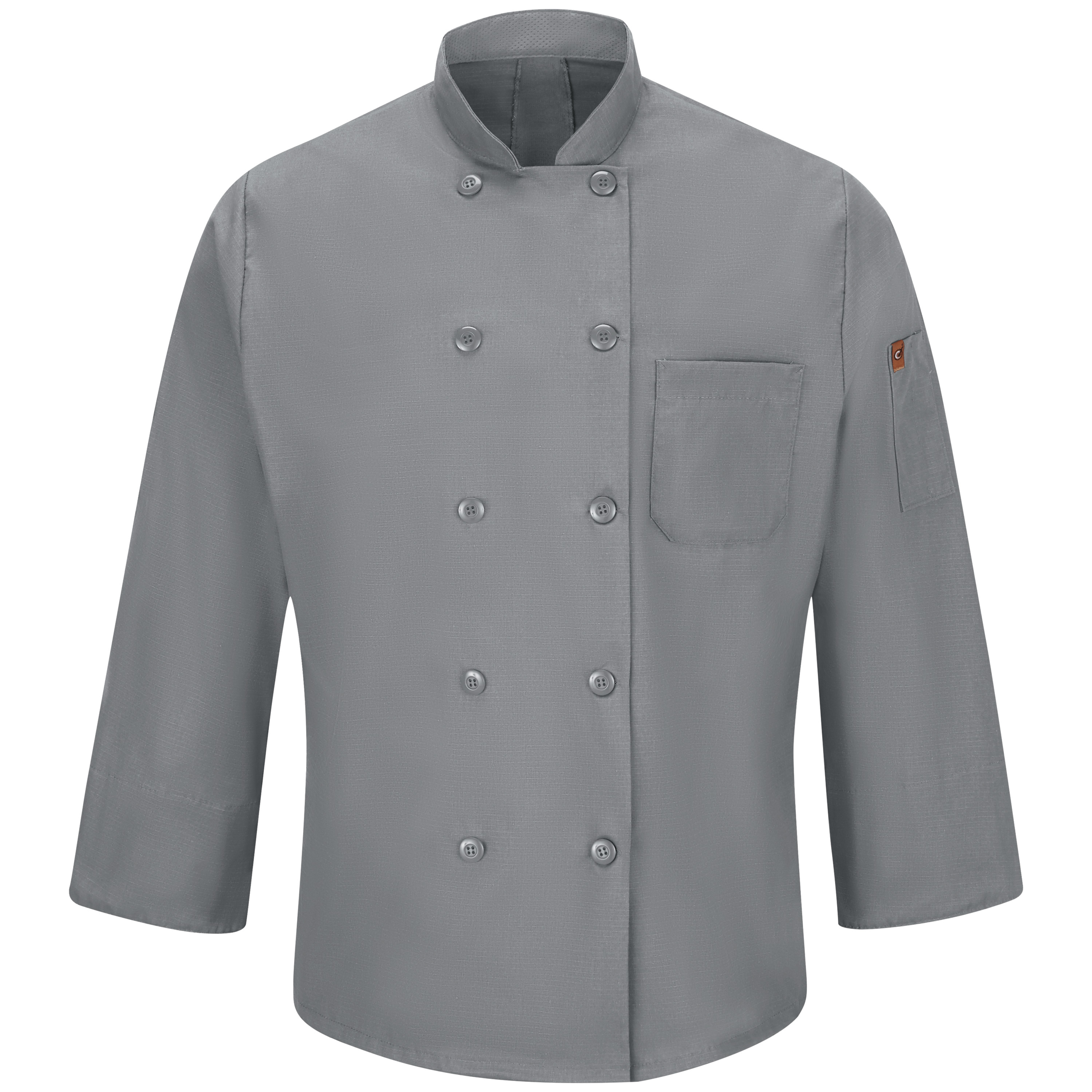 Red Kap Men's Chef Coat with OilBlok + MIMIX - Picture 16 of 22