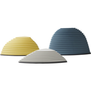Hilltops - The Original Non-Slip Stepping Stones for Kids - Balance, Coordination, Motor Skills - Nordic Colors - Set of 3
