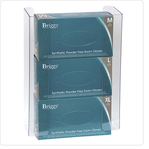Glove Box Holder, 4-1/8 x 11-1/4 x 15-1/2 Inch