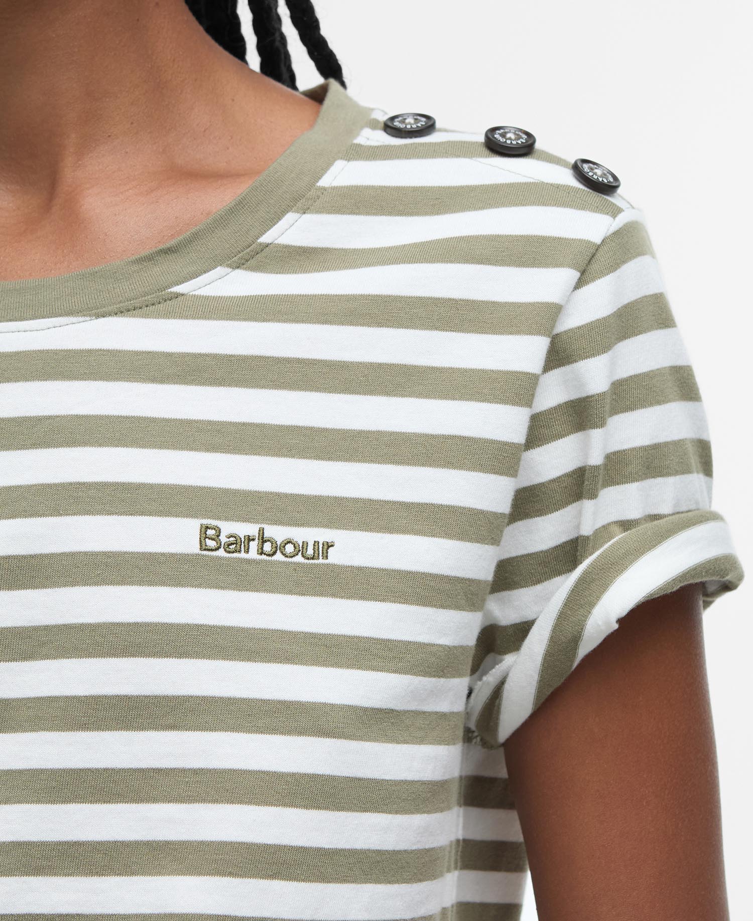T-shirt Ferryside con motivo a righe image number 4
