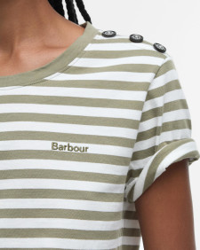 T-shirt Ferryside con motivo a righe 