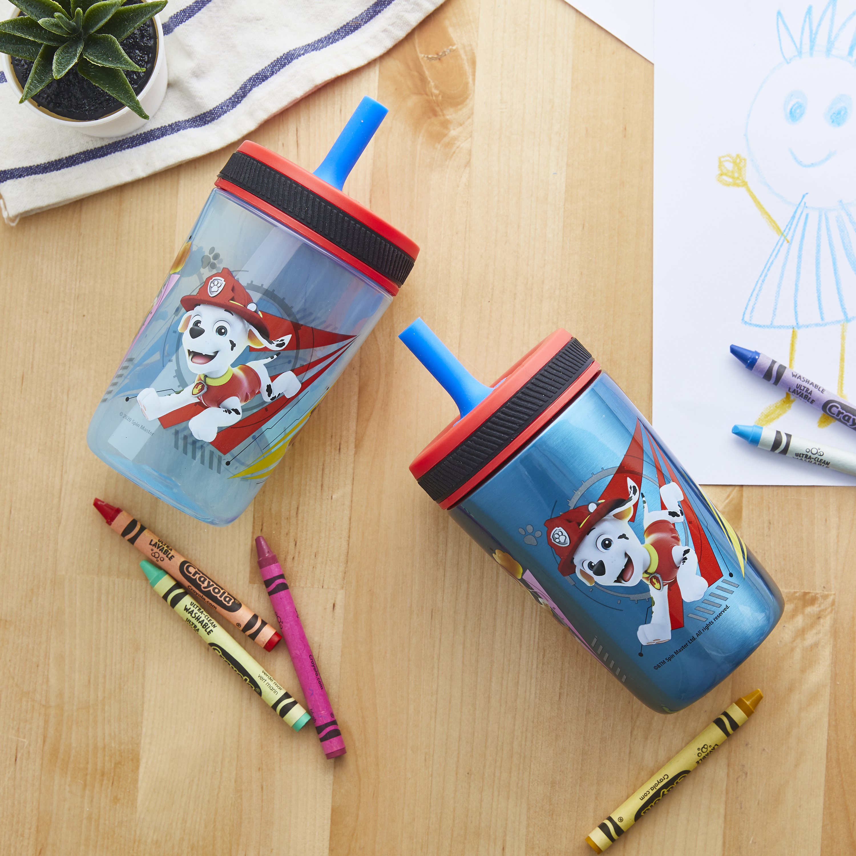 Paw Patrol 15 ounce Plastic Tumbler, Chase, Skye, Marshall and Friends, 3-piece set slideshow image 6 Paw Patrol 15 ounce Plastic Tumbler, Chase, Skye, Marshall and Friends, 3-piece set slideshow image 6