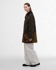 Barbour x ERDEM Wachsjacke Beauflower 