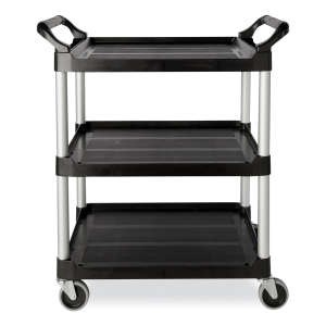 Rubbermaid Commercial, Xtra, Utility Cart, Black