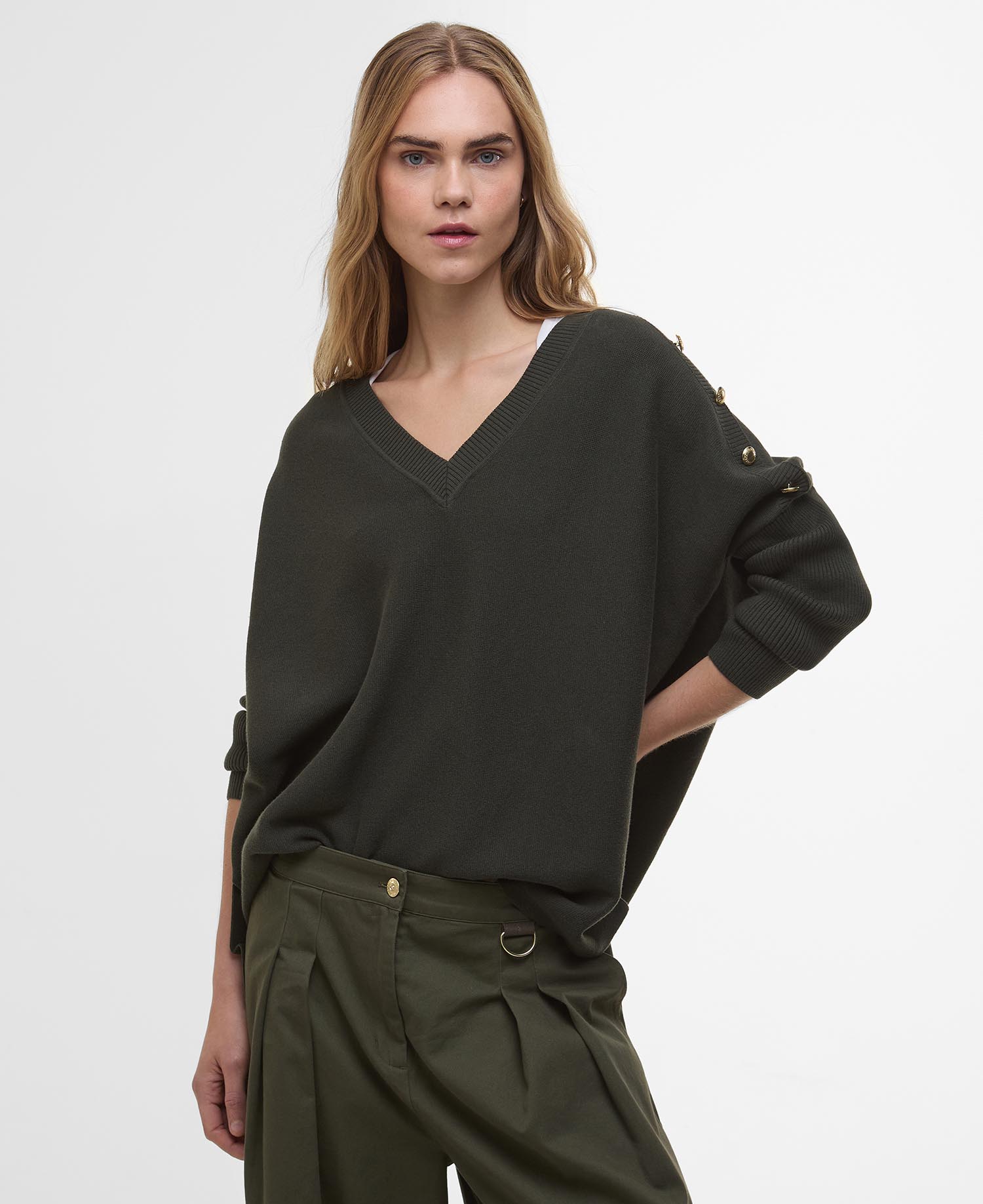 Sierra V-Neck Jumper image number 0