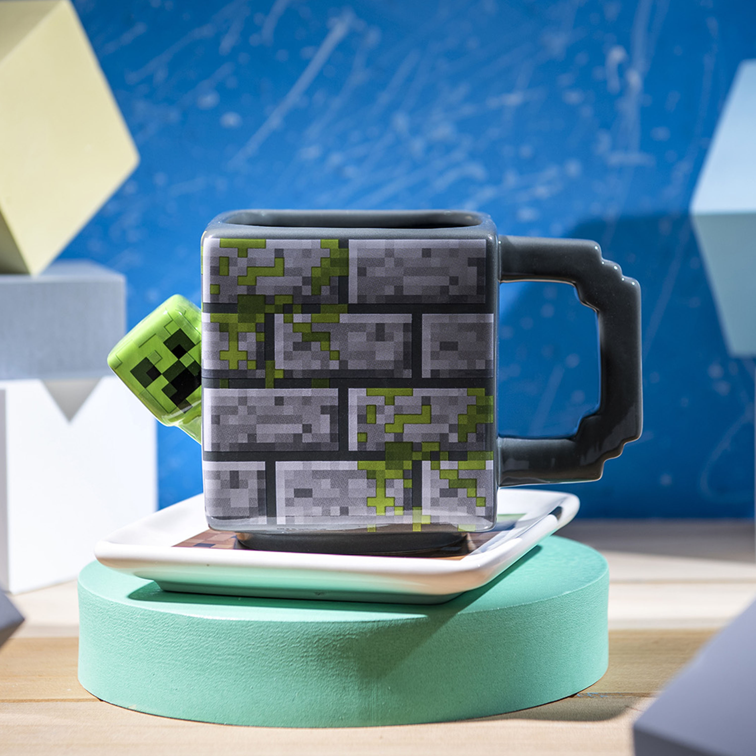 Minecraft Ceramic Plate and Mug Set, Bricks, 2-piece set slideshow image 5
