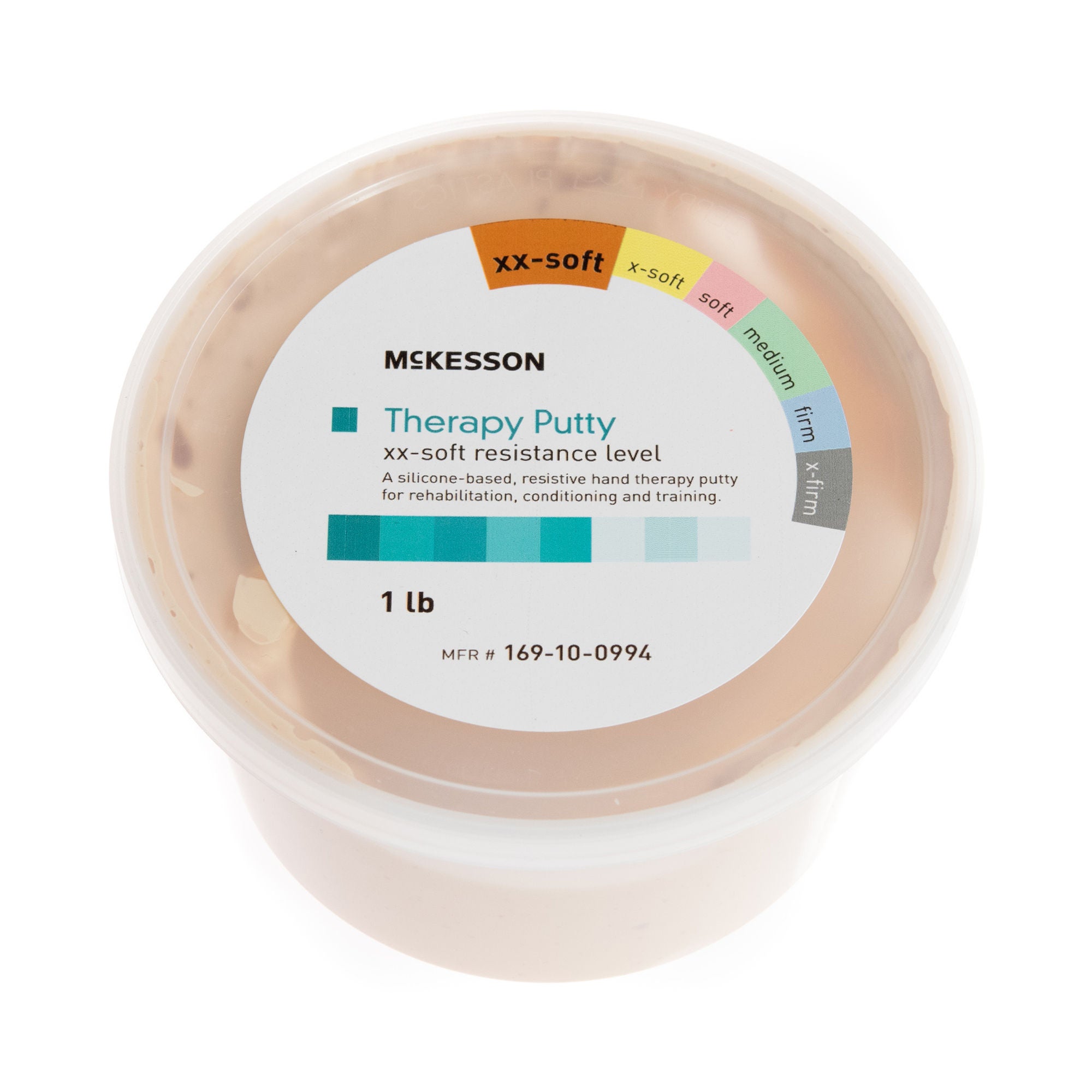 McKesson Therapy Putty, Tan, 2X-Soft, 1 lb. Container