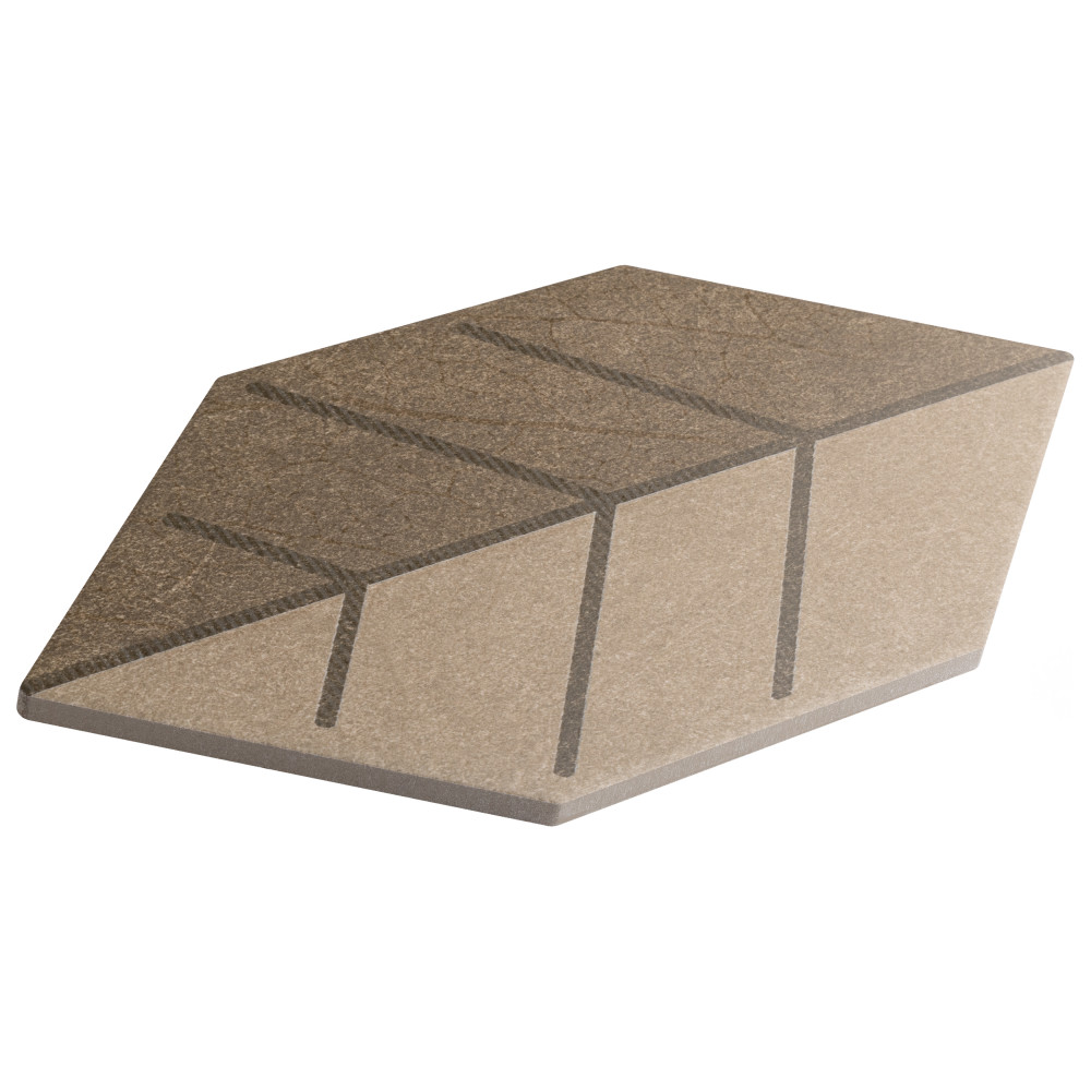 Foresta Kayak Mix 6-1/2 in. x 12-1/2 in. Porcelain Floor and Wall Tile