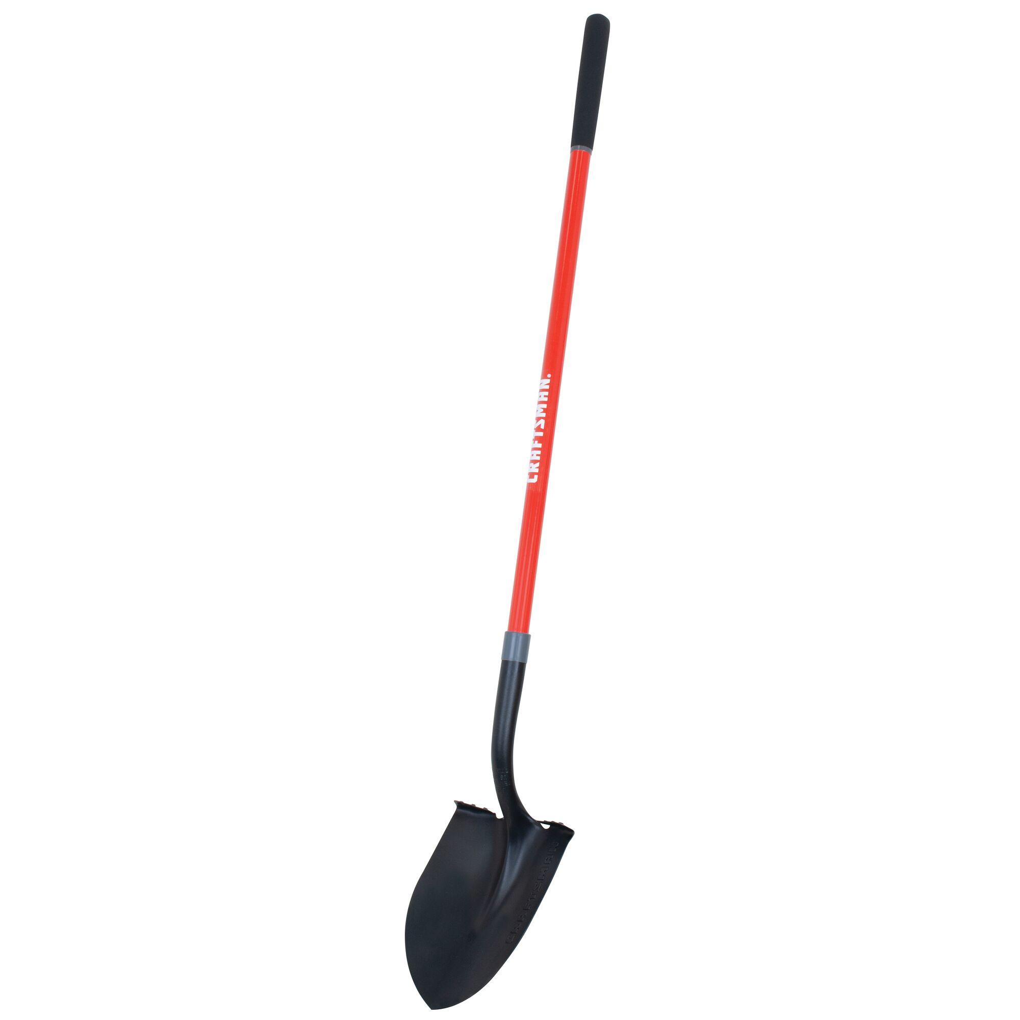 View of CRAFTSMAN Shovels on white background