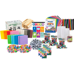 Pre-K STEAM Learning Activities Book & Classroom Supply Kit