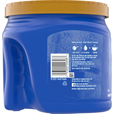 Maxwell House The Original Roast Ground Coffee, 30.6 oz Canister