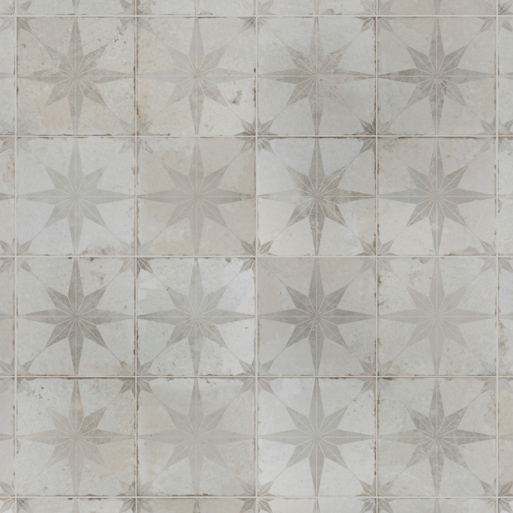 Kings Star White 17-5/8 in. x 17-5/8 in. Ceramic Floor and Wall Tile