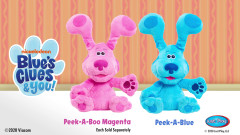Blue’s Clues & You! Peek-A-Blue, Interactive Barking Peek-A-Boo Stuffed Animal, Dog,  Kids Toys for Ages 3 Up, Gifts and Presents - image 3 of 5