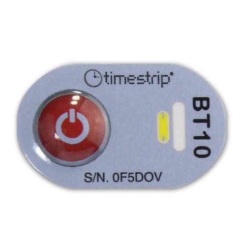 PDC Healthcare TIMESTRIP, BLOOD BAG TEMP INDICATOR 10DIG CEL (100/BX)