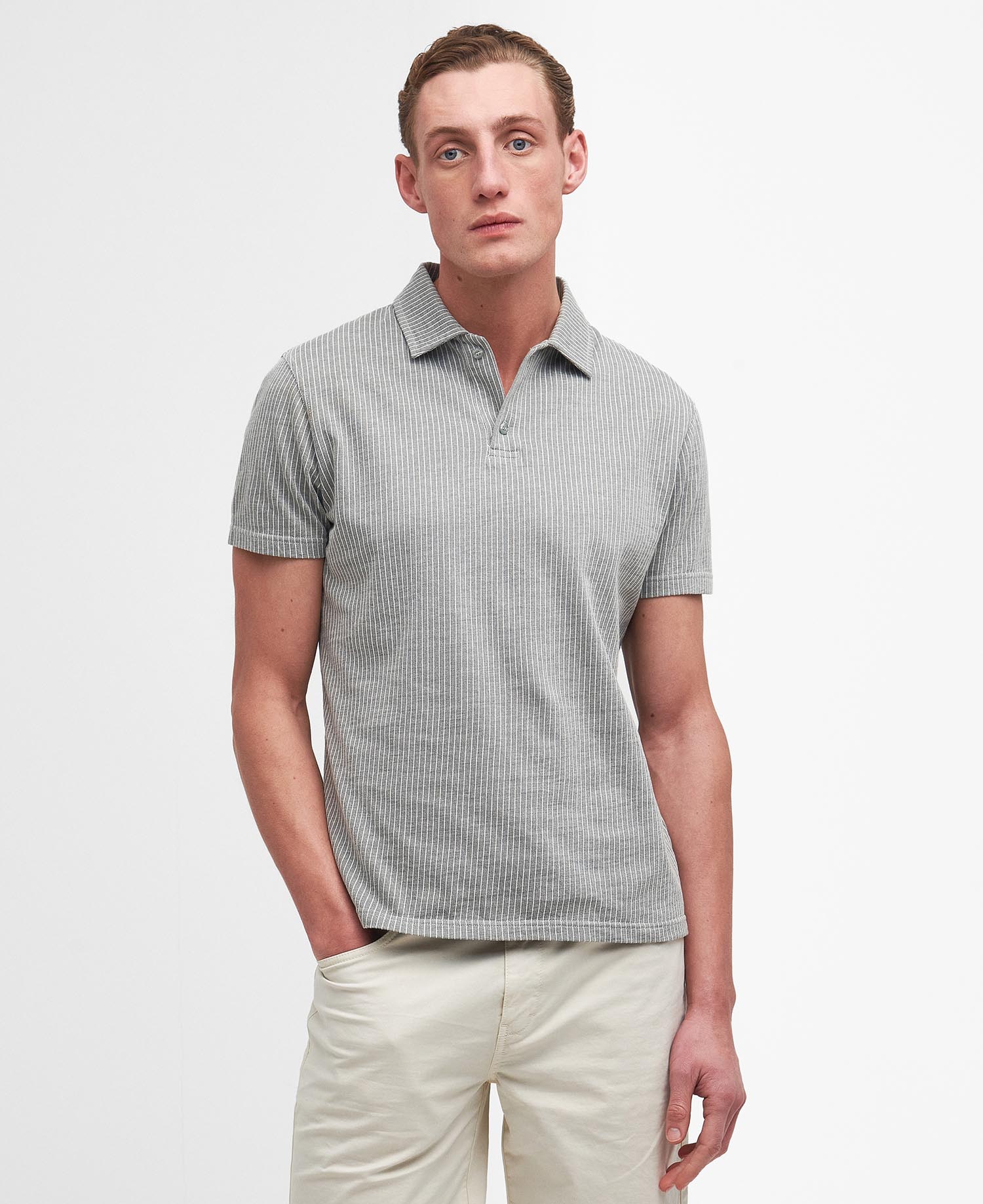 Tickhill Striped Short-Sleeved Polo Shirt image number 0