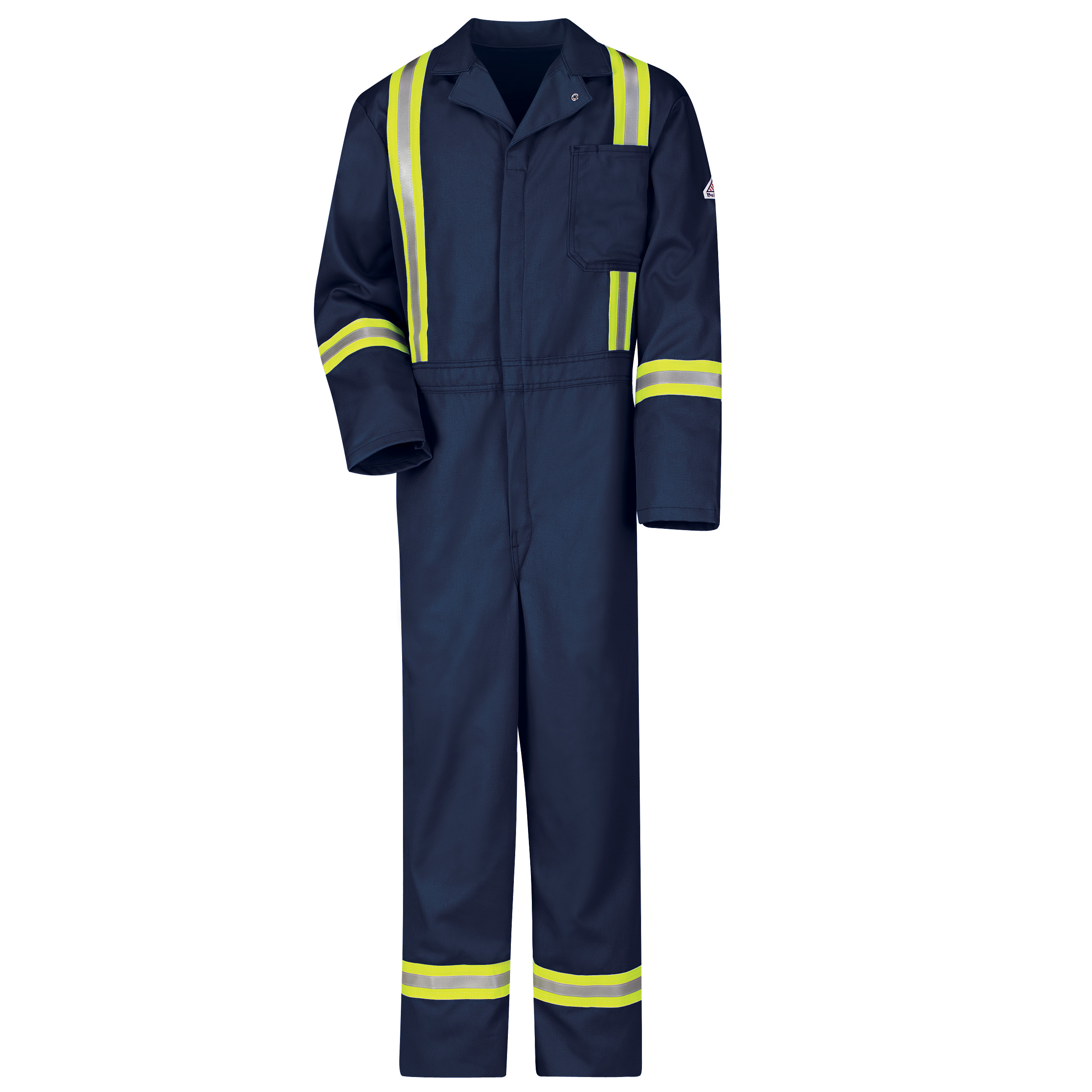 Bulwark® Industrial Bibs and Coveralls Classic Coverall with Reflective Trim - EXCEL FR-