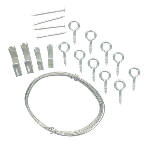 OOK Brass Conventional Picture Hanging Kit 10lb-20lb